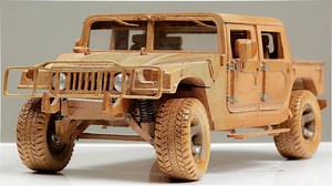 How to build a wooden Hummer H1