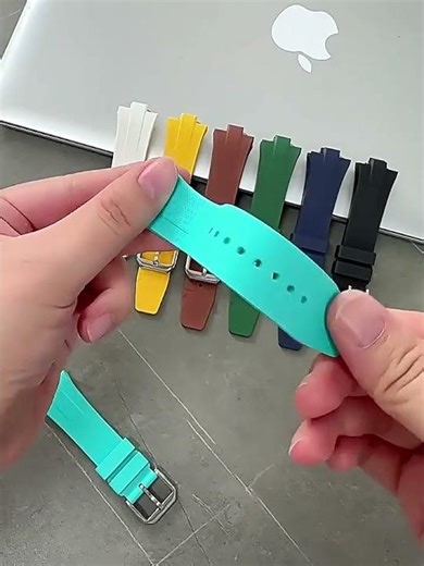 FKM Rubber Band For Citizen Tsuyosa Automatic NJ0151 NJ0150 Replacement Watch Strap Quick Release