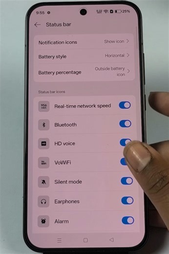 Oppo A6s 5g phone me Net Speed show setting ON kaise करें 😱 | how to show net Speed 💯