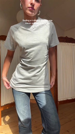 Adjustable T-Shirt Dress Review by Vesper Affair