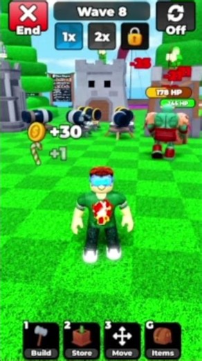 Defend Your Castle! #roblox #gaming #robloxshorts #shorts