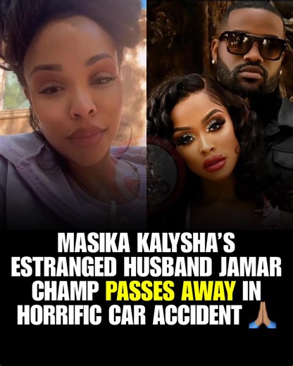 So heartbreaking💔 ‘Love & Hip Hop’ alum Masika Kalysha is mourning the sudden loss of her estranged husband, Jamar Champ, who tragically passed away in a fatal car crash. Masika shared she’s “in shambles” and asked fans to respect her family’s privacy during this devastating time. 🕊️ #MasikaKalysha #JamarChamp #LoveAndHipHop #PrayersUp | All About The Tea