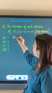195K views · 2.5K reactions | Solving modulus equation | Previous year question (PYQ)for board exam 2026#mathematics #reelsinstagram #maths #fbreels #conceptsbyij #calculuswithij #mathstudents #mathtutor #class12maths #integration #calculus #integrals #derivatives #education #cbseboards2026 | Concepts by Indervir Jolly | Facebook
