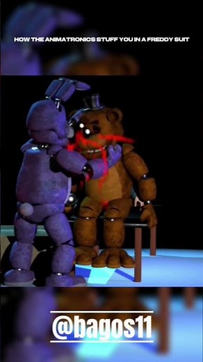 How The ANIMATRONICS Stuff You In A Freddy Suit In FNAF 1