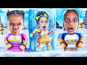 ROBLOX FREEZE TAG WITH NOVA, AYLA, KYRIE, & DJ | The Princess Clubhouse