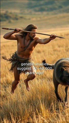 The first animal domesticated by humans!