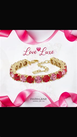 ♥️New Arrival! ♥️ Love Luxe Impression Bracelet $45 with a $40 purchase! Meet your new Valentine essential. This coveted Impression Bracelet shines in a luxe golden finish with an irresistible alternating pattern of ruby and pink crystals. Chic, romantic, and endlessly sparkly, it’s the sweetest way to add a touch of love to every stack or gift to someone who deserves a little extra shine. 7” 2” Retail: $202 Limit 1 per customer! #parklanejewelry #impression #love #fyp