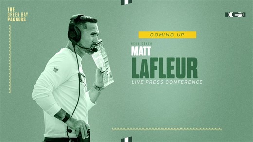 LIVE: Head Coach Matt LaFleur speaks to the media🎙️ | Green Bay Packers