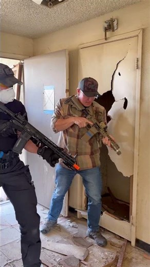 CQB class working room clearing as a team