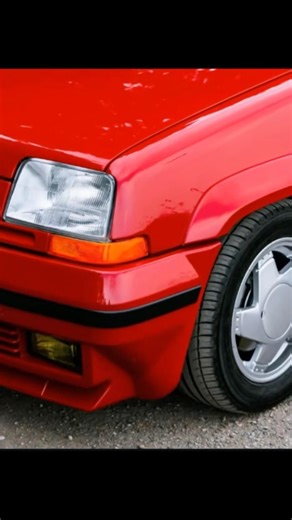 Cette Super 5 GT Turbo ROUGE est une BOMBE 😳🔥 (les vrais savent)