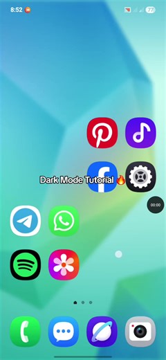 Dark Mode 🔥😍 #samsung #a165g #dark #mode #fyp