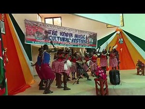 Pokot Traditional folk song performance at Kabarnet Baringo.