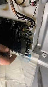 Fixing a refrigerant leak on a KitchenAid refrigerator. #HandsomeOrHandy