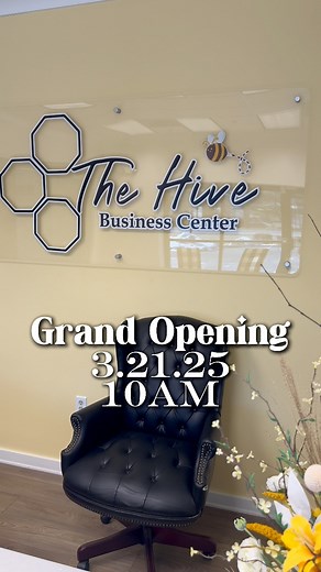 Hagerstown EatsxThe Hive Business Center 🐝🍯📈🗒️👩🏽‍💻 10212 Governor Lane Boulevard #1006, Williamsport, MD 21795 📍📆This Friday, March 21st, at 10a.m., we’re celebrating the Grand Opening of The Hive Business Center co-working space! Join us as we kick off this exciting new hub for collaboration, creativity, and growth right here in Washington County, Maryland. Let's build something great together! #hagerstowneats #TheHive #business #center #coworkingspace #collaboration | Hagerstown Eats