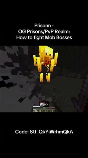 Minecraft OG Prisons Bedrock. Realm:8tf_QkYiWrhmQkA #minecraftbedrock #realm#prisons #mc #rustgame|