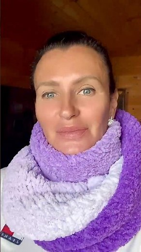 🧣 Free Pattern: Easy Stunning Diagonal Scarf ✨ #Shorts #howtoknit