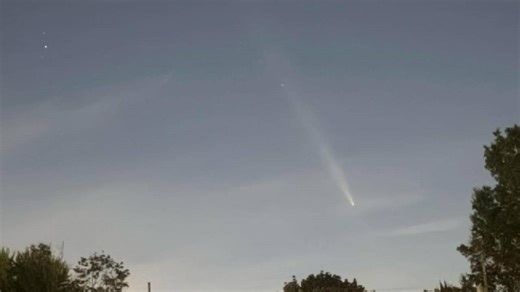 Last night’s comet stunned viewers in the Valley: When you can see it again