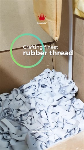 Crafting Finest Rubber Thread for Your Needs For more information:  62 811 906 2828 www.omnimax.id #omnimax #rubber #elasticrubber #rubberthreadsupplier #rubberthread #indonesia #manufacturing #cileungsi #bogor #rubberthreadcompany #latex #material #garments