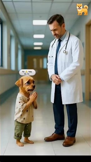 The poor puppy didn't have cash to pay fee #ministoryaz #aivideo #puppy