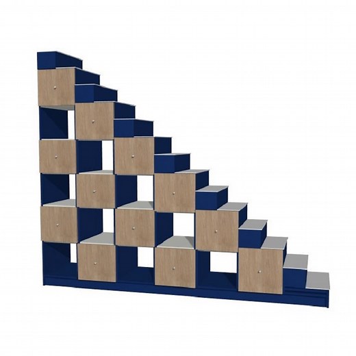 Meuble Escalier : sur mesure, configuration facile | Tikimob