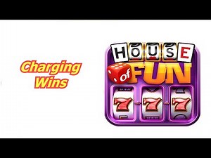 HOUSE OF FUN Casino Slots Game How To Play "Charging Win" Cell Phone