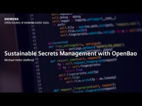 Sustainable Secrets Management with OpenBao