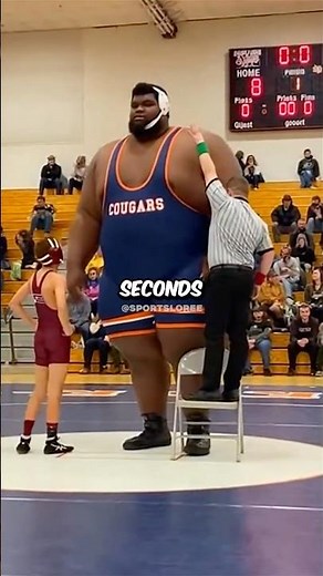 11-Foot Middle School Wrestler? #shorts