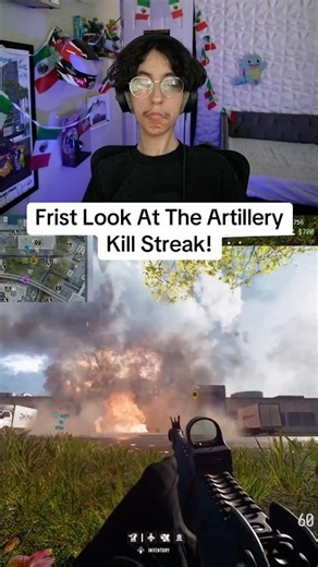 Frist Look At The Artillery Kill Streak! On MW4 Zodiac Warzone