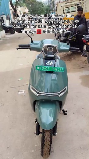 Hestur werewolf Double disc Automatic model 2025 Brand-new condition for sale Owner contact number ☎️9666580581 | Mohd Mujeed Bhai