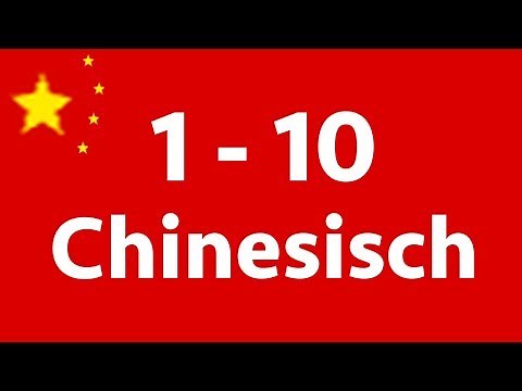 Zahlen auf Chinesisch 1-10