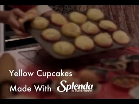 Yellow Cupcake Recipe with SPLENDA® Sweetener