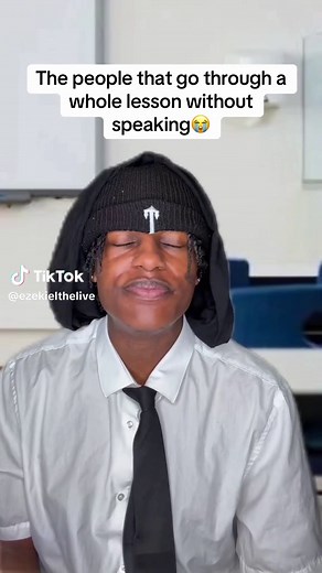 The people that go through a whole lesson without speaking
