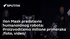 Ilon Mask predstavio humanoidnog robota: Proizvodićemo milione primeraka /foto, video/