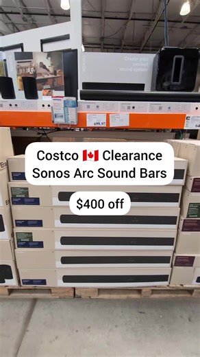 Sonos Arc Soundbars Clearance at Costco May 2025