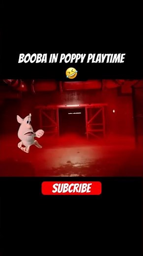Booba In Poppy Playtime 🤣 #booba #memes #funny #poppyplaytime #shorts #poppy #buba