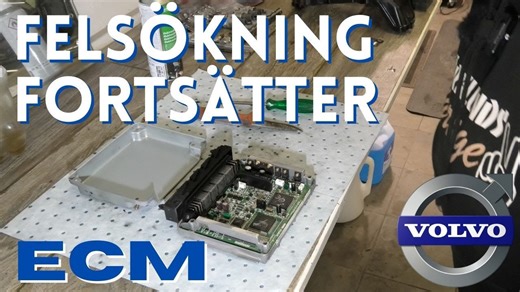 Felsökningen Fortsätter på S80n – Kontroll och Rengöring av ECM | Projekt Volvo S80 – Del 35