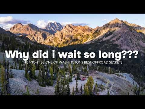 Why did i wait so long... One of Washington states best Offroad secrets