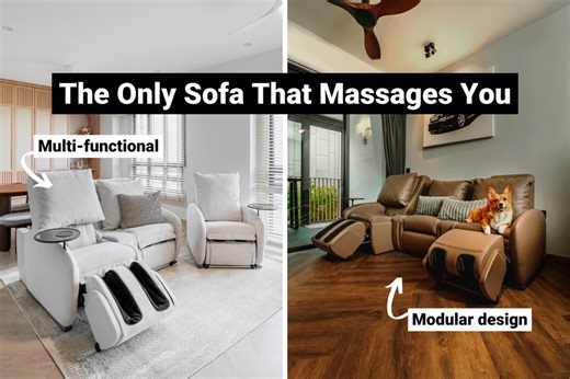 This Multi-Functional Massage Sofa Will Turn You Into a Homebody