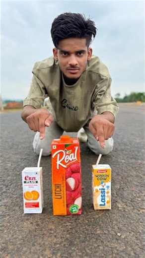 Ors Juice And Real Juice Vs Amul Lassi Unbxing 🔥