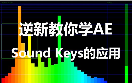 【逆新教你学AE】Sound Keys特效的应用