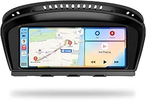 PEMP 8.8" Linux Screen for BMW E60 E90 CCC Wired and Wireless CarPlay Retrofit Android Auto Display Mirror Link Car Radio Bluetooth Video Player Head Unit (2005-2010)