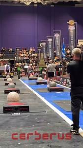 1.5K views · 312 reactions | The second event at @officialultimatestrongman Scotland’s Strongest Man was the Basque stone lift, the 5 stones weighed 100kg, 110kg, 120kg, 130kg and 140kg @king_conn_strong completed 4 stones in 62.67 seconds #teamcerberus #cerberusstrength #strongman #strongmancompetition | Cerberus Strength | Facebook