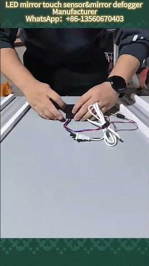 DIY LED MIRROR// How to make a led mirror// Light Up Beauty Mirror. #manufacturer#mirrorwork #mirror