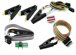 [Hot Item] Sop16 Sop Soic Programmer Test Clip 16 Soic16 Pin IC Sop16 Test Clamp for DIP8 Flash Clip for 25 Series Rt809f Tl866CS Tl866A