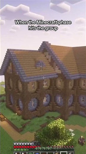 WHEN THE MINECRAFT PHASE HITS THE GROUP