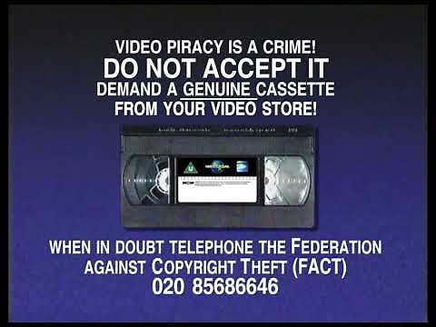 What if Universal Pictures used the Anti Piracy Warning from 2000 onwards?