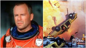 Fin du monde, Bruce Willis et astéroïde géant : le combo gagnant dans 'Armageddon', le film catastrophe culte des 90’s - RTBF Actus