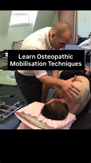Learn Osteopathy mobilisation in London #manualtherapy #osteopathy