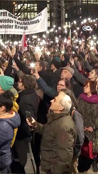 Tens of thousands protest the far-right in Germany
