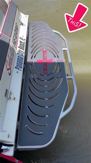 Cigarette Boat Idling after conversion to fuel injection. #cigaretteboat #selectivehearingtv